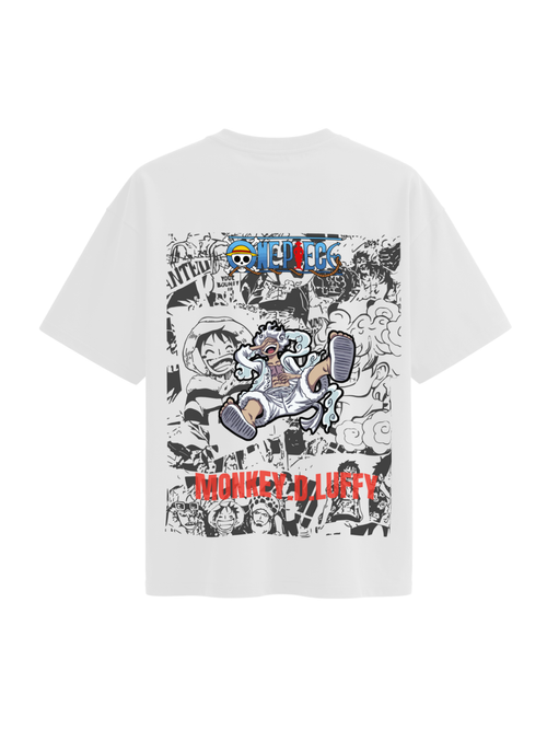 LIMITLESS- anime T-shirt WHITE