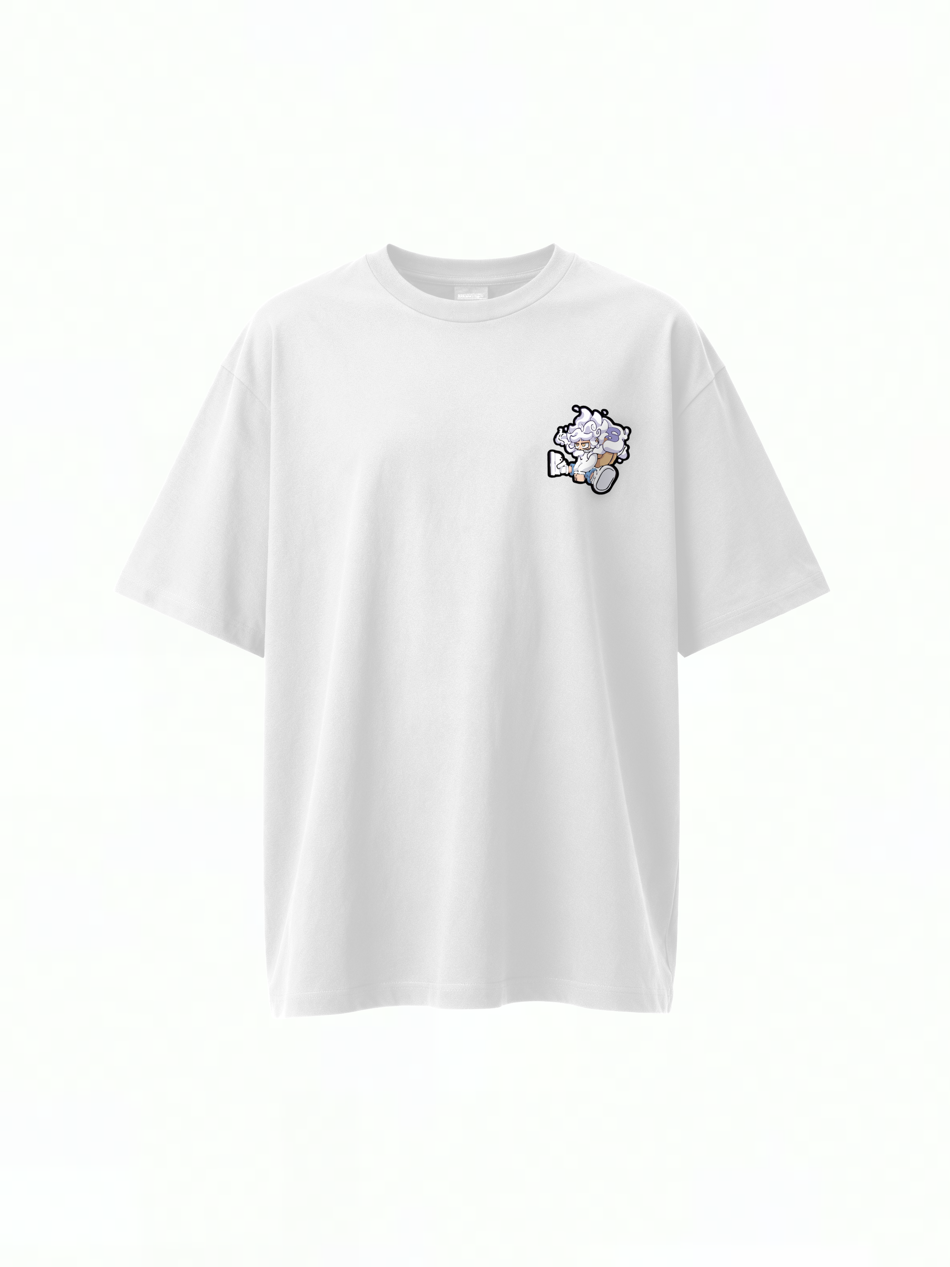 LIMITLESS- anime T-shirt WHITE