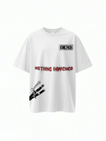 NOTHING HAPPENED- anime T-shirt WHITE