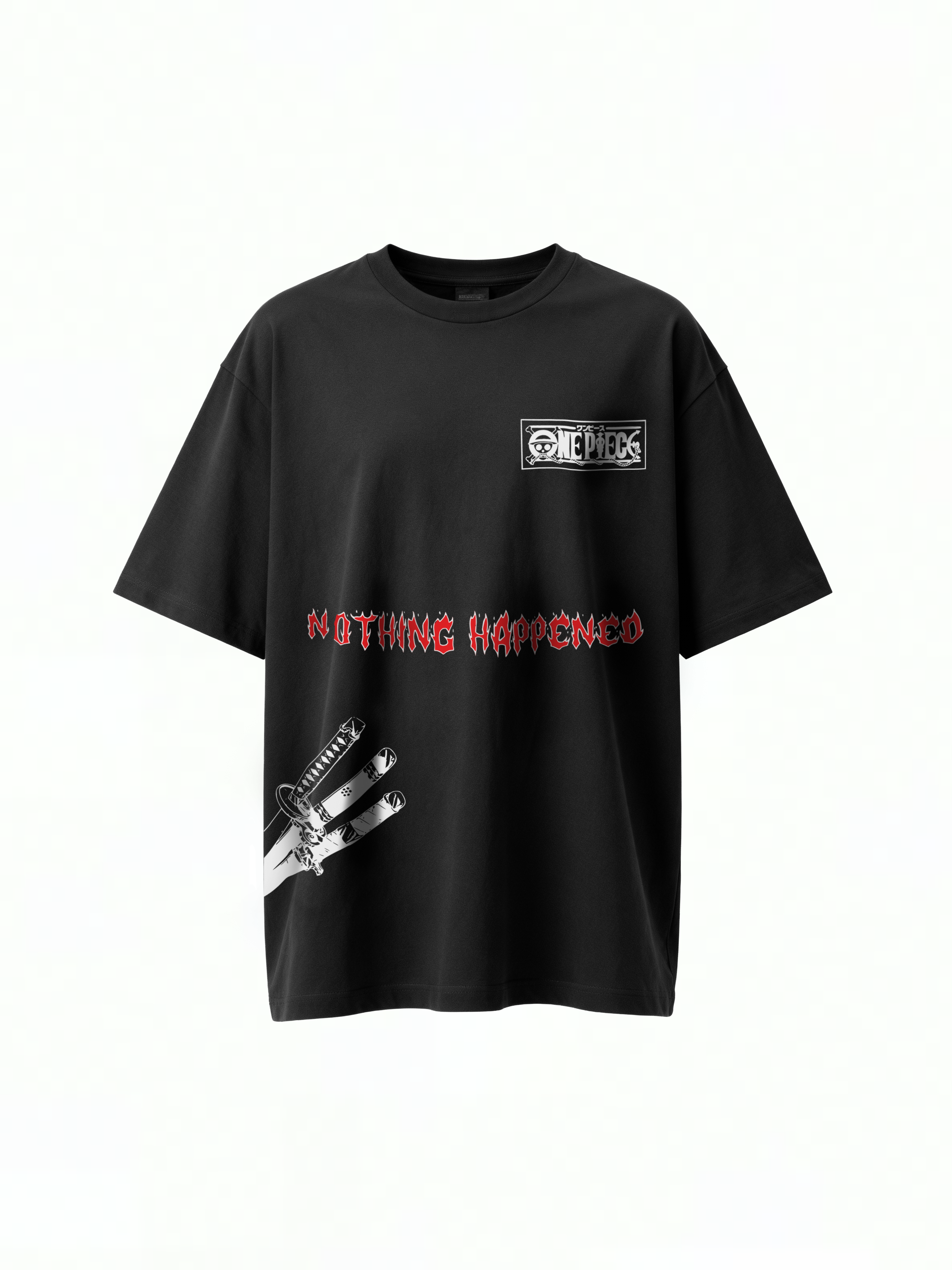 NOTHING HAPPENED- anime T-shirt